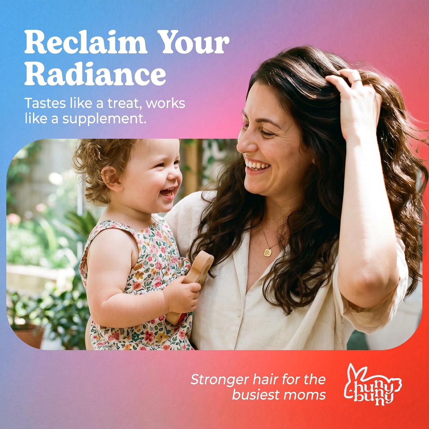 Hunny Bunny Hair Skin and Nails Gummies - Biotin 6000 mcg with Folic Acid, B12, Collagen, Zinc - 60 Gummies - görsel 7