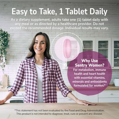 21st Century Sentry Women Multivitamin Tablets, 120 Tablets