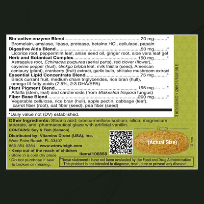 Rawleigh All-in-One Daily Nutrition Complex – Multivitamin with Antioxidants, Enzymes and CoQ10, 60 Caplets (30-Day Supply)