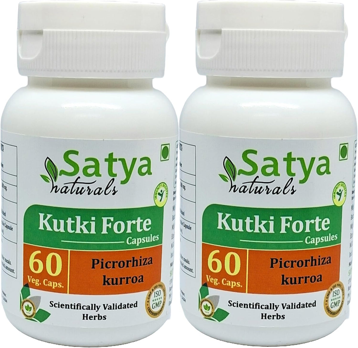 Satya Naturals Kutki Forte Capsule 500 mg - 60 Veg Capsules | Picrorhiza Kurroa Extract - görsel 6