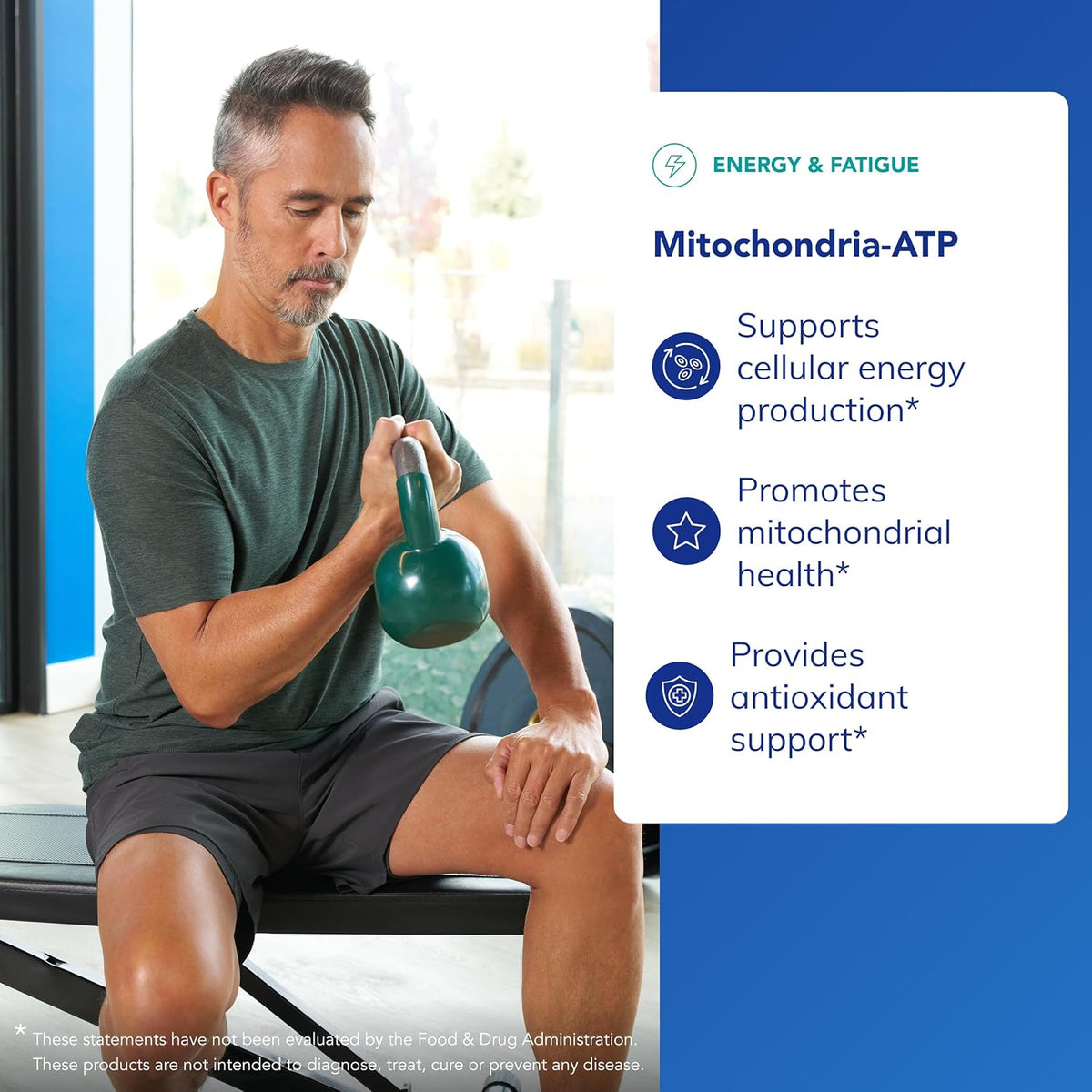 Pure Encapsulations Mitochondria-ATP - Mitochondrial Support with Vitamin C, E & Thiamin - 120 Capsules - görsel 3