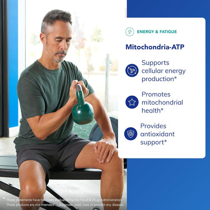 Pure Encapsulations Mitochondria-ATP - Mitochondrial Support with Vitamin C, E & Thiamin - 120 Capsules