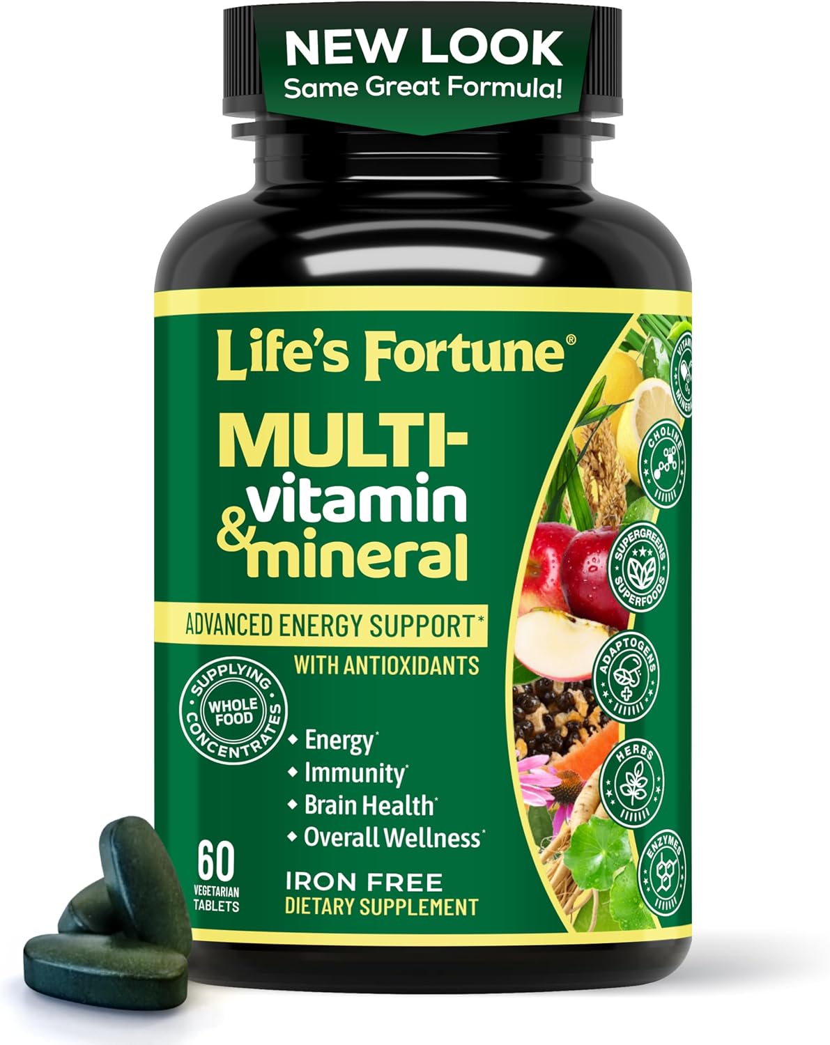 Life's Fortune Wholefood Multivitamin & Mineral Supplement - görsel 1
