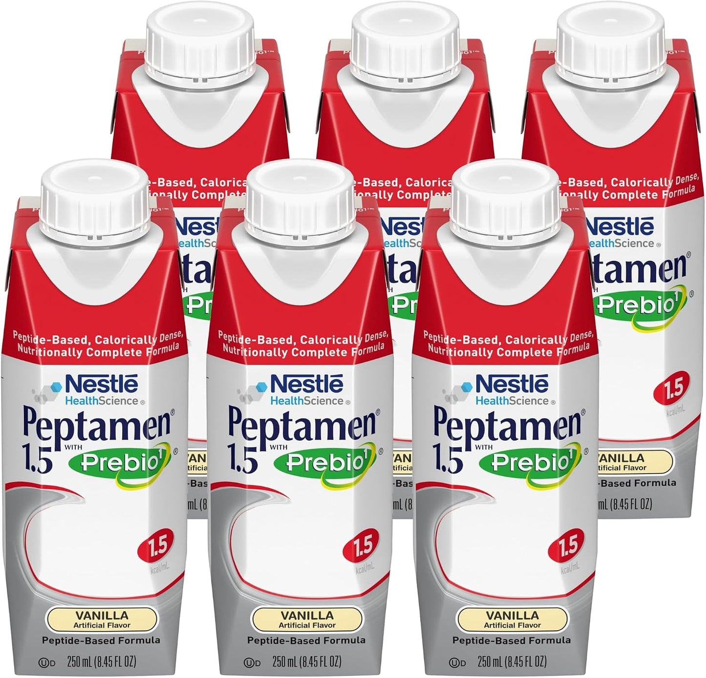 Nestlé Peptamen Oral Nutritional Supplement, Vanilla, 250 ml, 24 Pack - görsel 7
