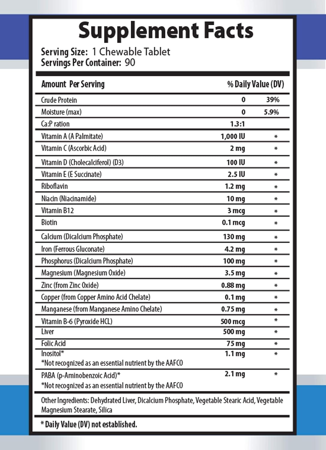 Immune Boost for Dogs - Ultra Vitamins & Minerals - 180 Chews (2 Bottles) - görsel 2