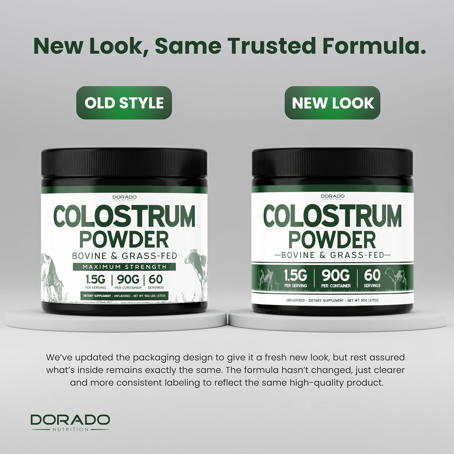 Colostrum Supplement Powder 90g (60 Servings of 1.5g Pure Bovine Colostrum Std. to Contain 20% IgG Immunoglobulins) Grass Fed Powder - No Fillers, Third-party Tested, Unflavoured & Non-GMO - görsel 4