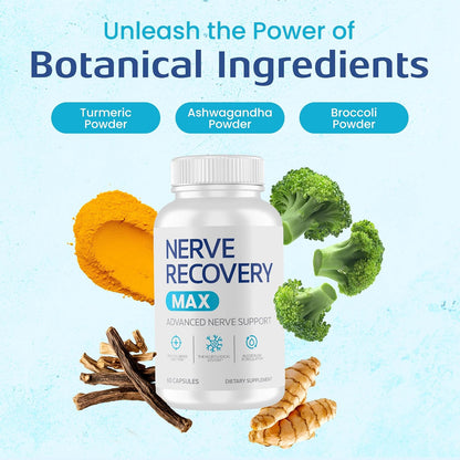 Non-GM Advanced Nerve Support Supplement with Vitamin D3 and Alpha Lipoic Acid - 60-Day Supply (2 Bottles)