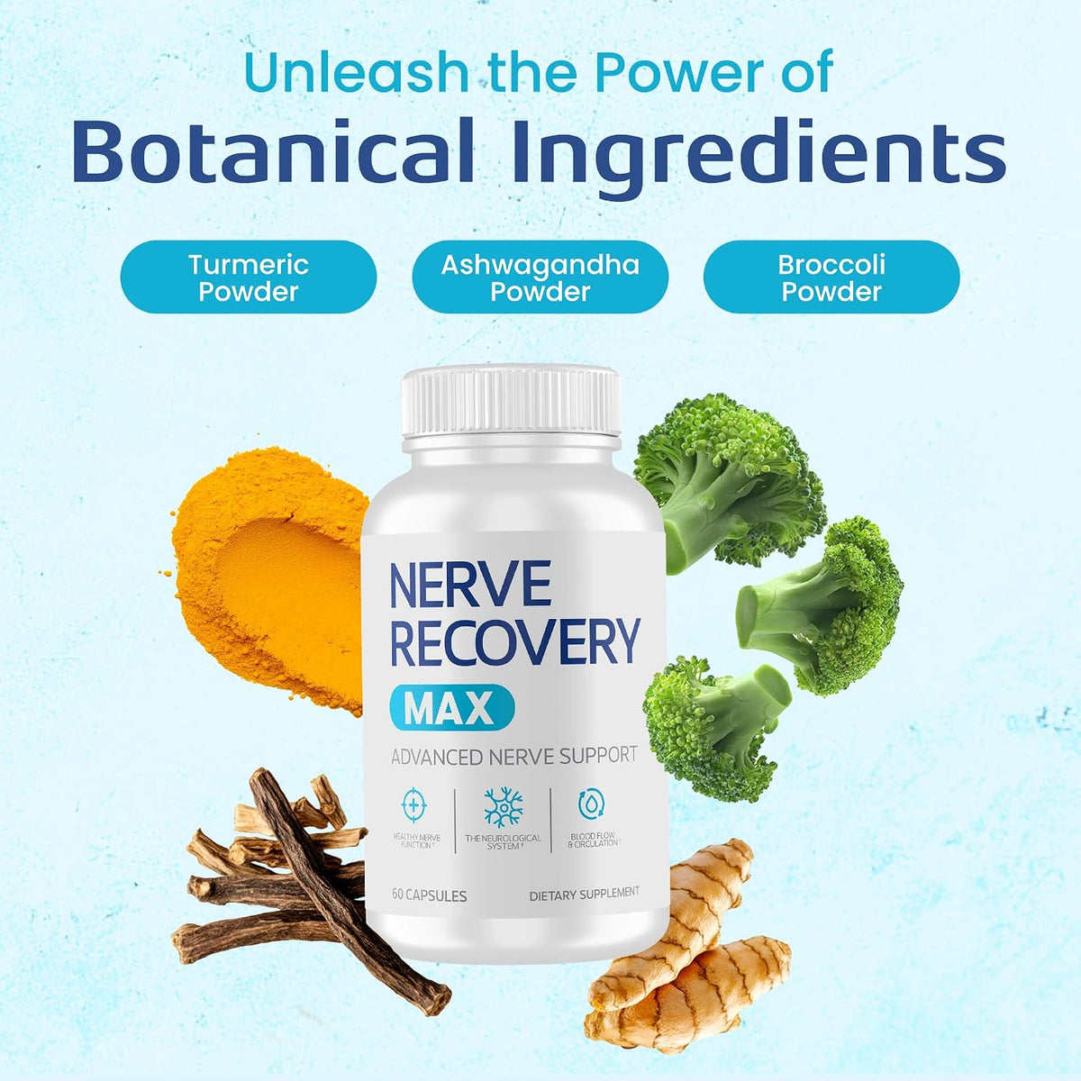 Nerve Recovery Max Advanced Nerve Support Supplement with Vitamin D3 and Alpha Lipoic Acid - görsel 4