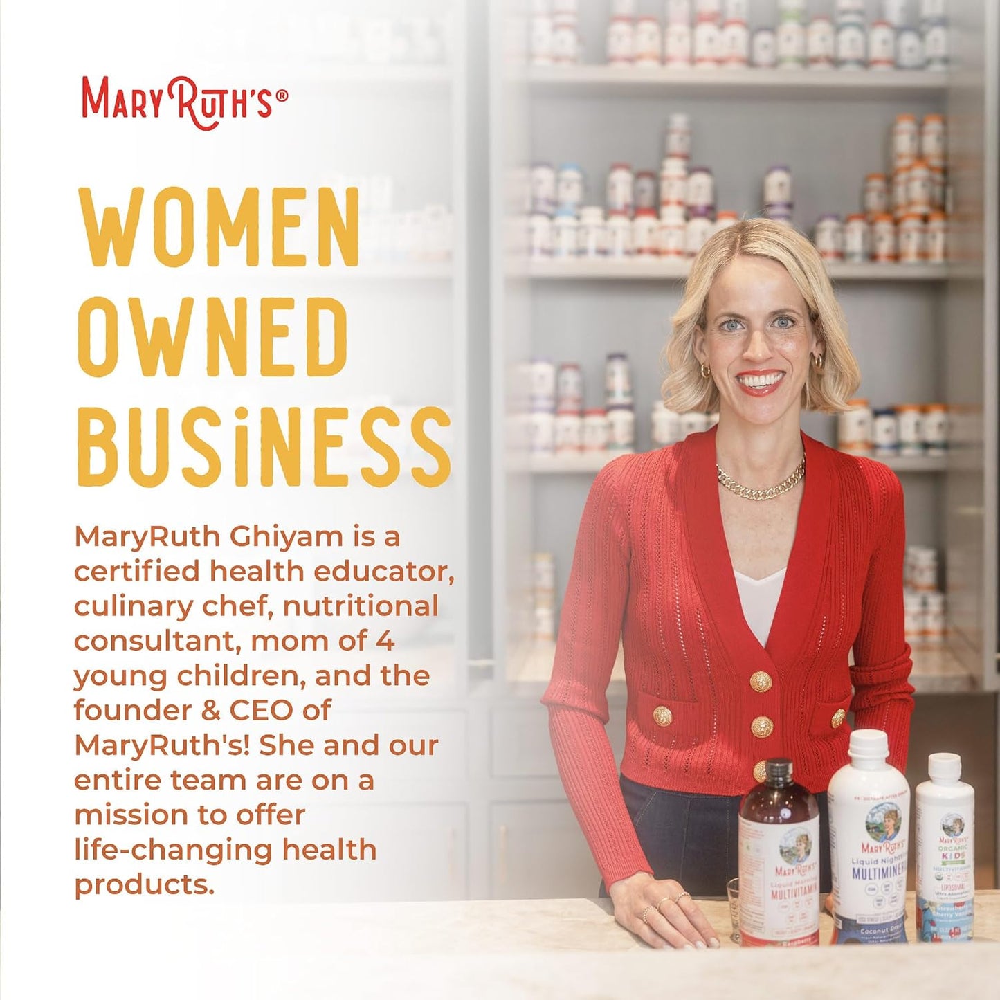 MaryRuth's Vitamin D3 Gummies | 1000 IU | Vegan, Non-GMO, Gluten-Free | 60 Gummies - görsel 9