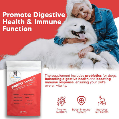 Equerry's Spunky Level II Formulated Probiotics for Dogs 227g