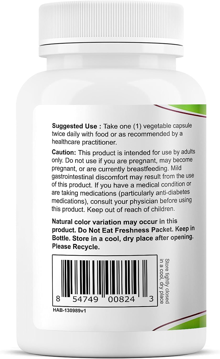 Health As It Ought To Be Fresh Berberine Food Supplement – 450mg, 120 Capsules - görsel 3