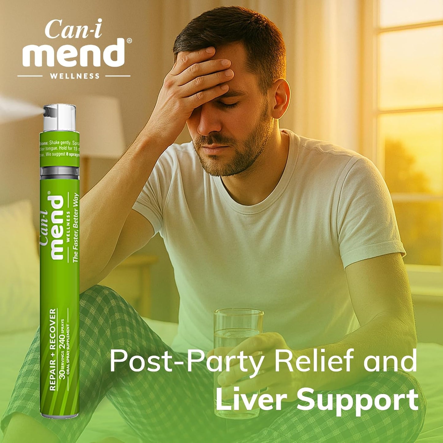 Can-i Mend After Alcohol Aid Oral Spray – Fast-Acting Liver Support for Hangover Recovery - görsel 5