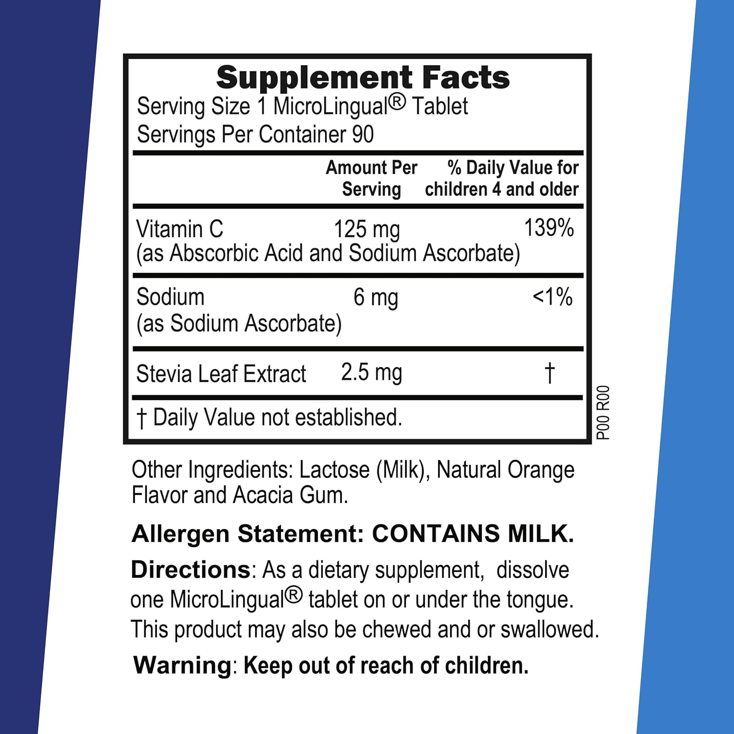 Superior Source Kid's Vitamin C Clean Melts - Immune Support - 90 Tablets - görsel 2