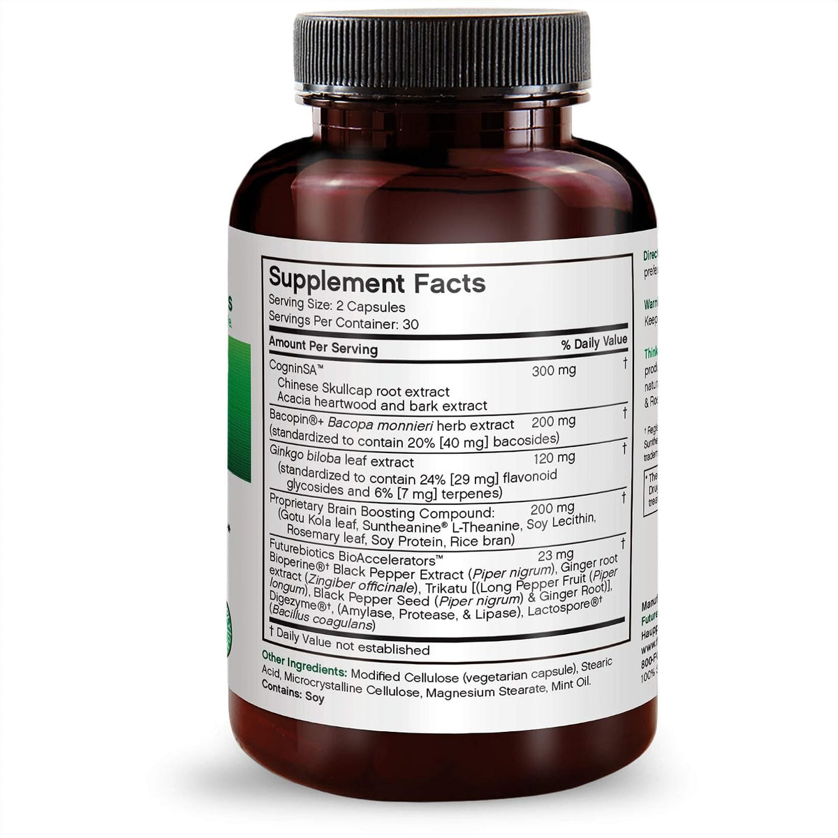 Futurebiotics ThinkFast, Brain Performance – Professionals: To sustain mental clarity and productivity in – Image 2
