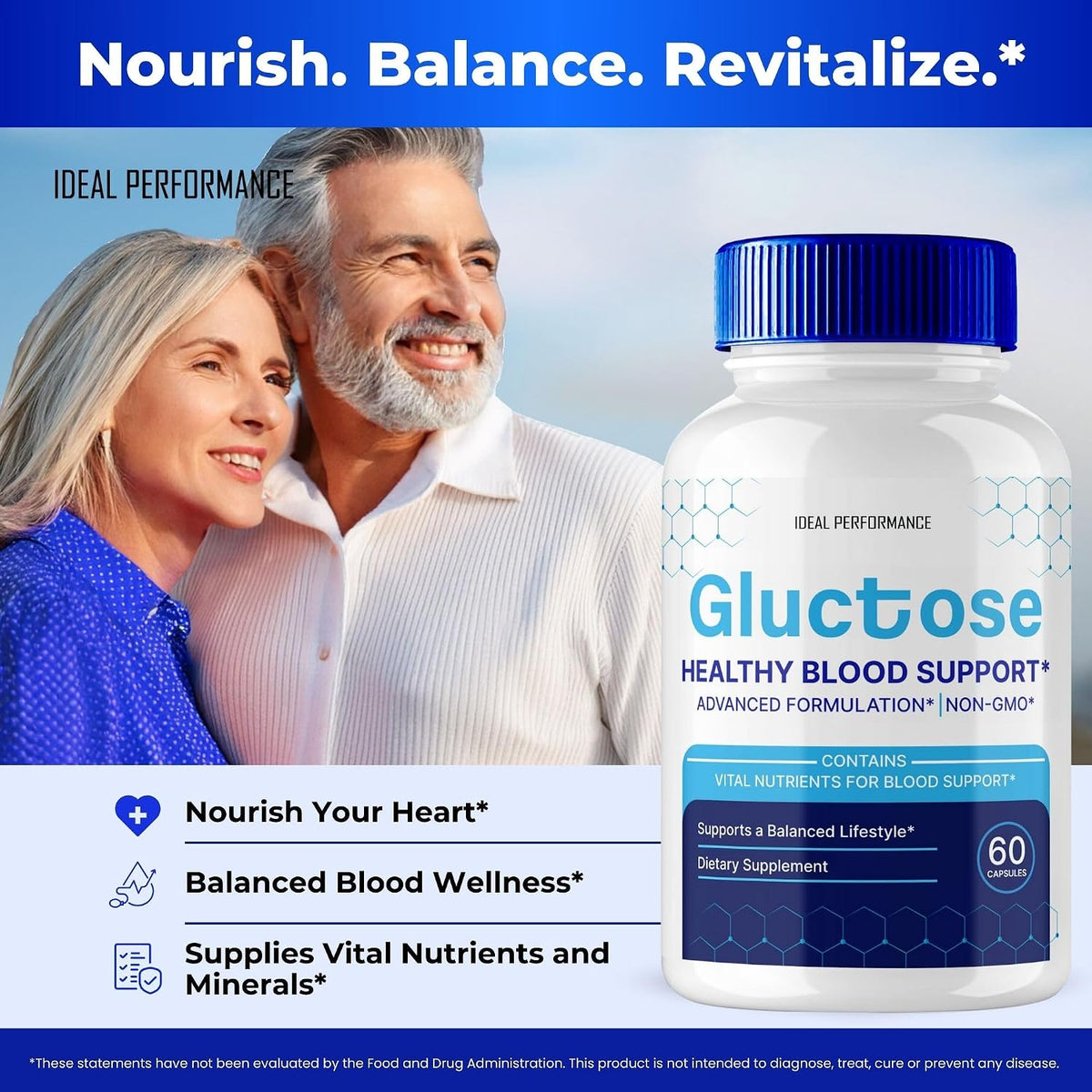 Gluctose Pills Advanced Blood Support Formula Supplement (2 Pack) - görsel 5