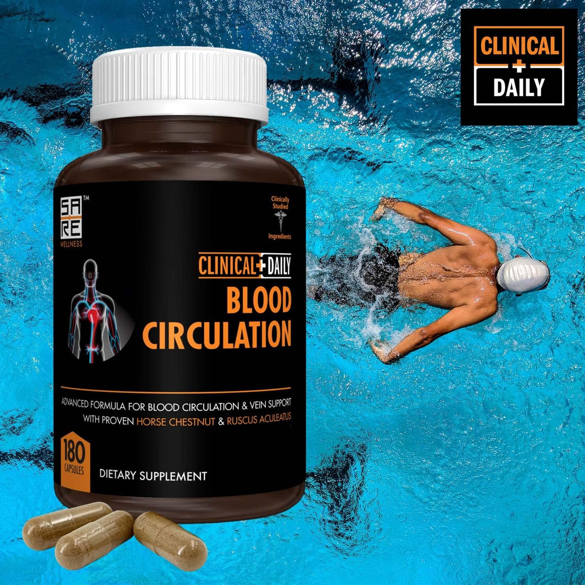 Clinical Daily Circulation Support – Horse Chestnut ( Aesculus hippocastanum ): Contains aescin, which may help – Image 2
