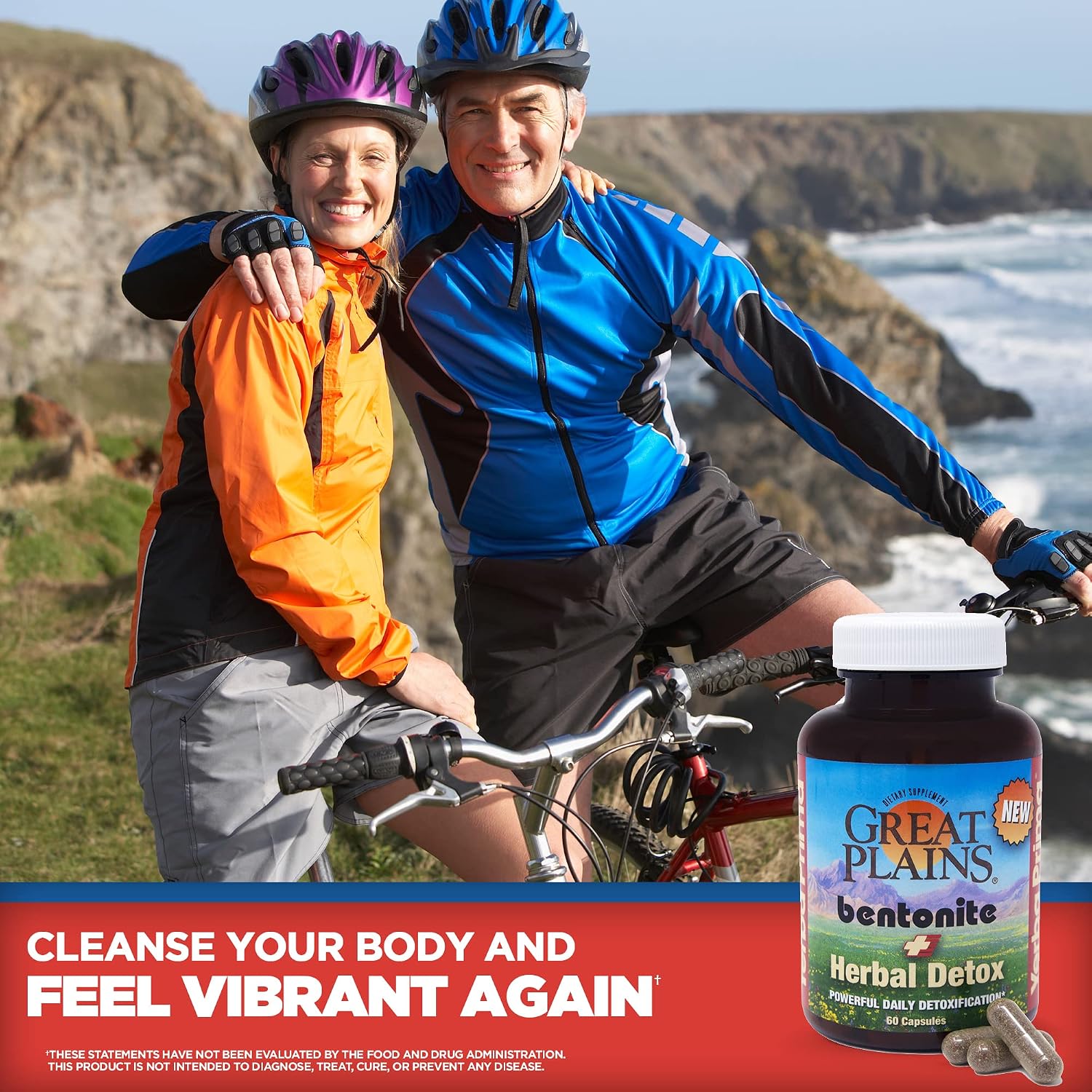 Yerba Prima Bentonite Clay Plus Herbal Detox - 60 Vegetable Capsules - Natural Cleansing Supplement - görsel 6