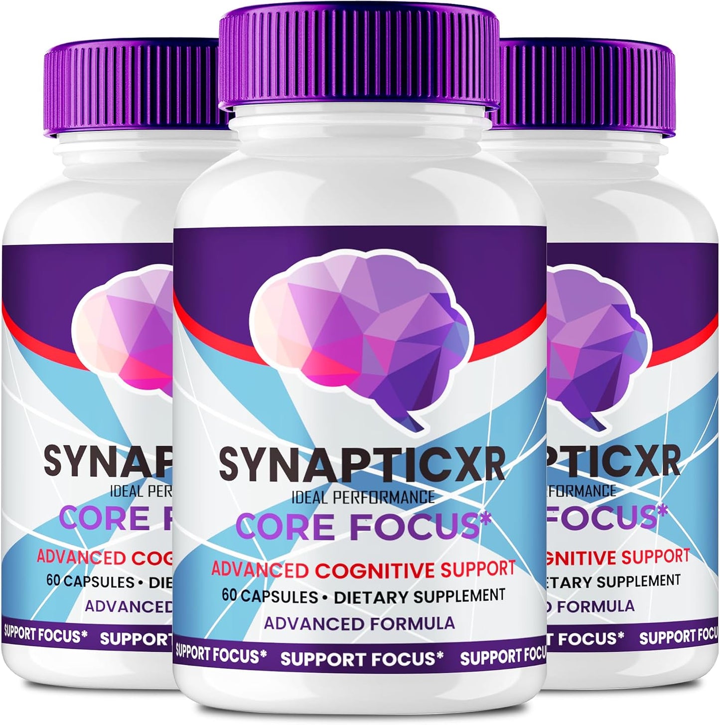 Synaptic XR Capsules – Nerve Health Support | Maximum Strength (3-Pack) - görsel 1