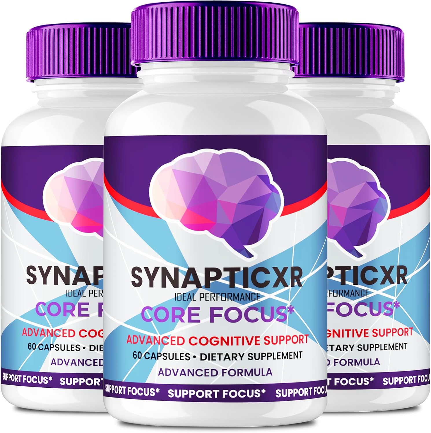 Synaptic XR Capsules – Nerve Health Support | Maximum Strength (3-Pack) - görsel 1