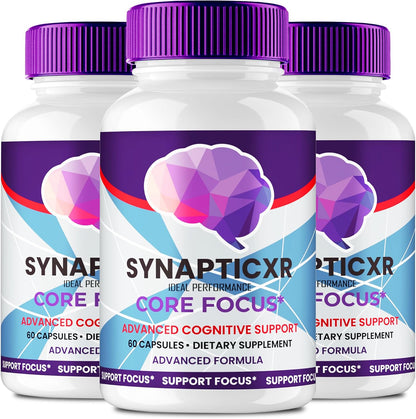 Synaptic XR Capsules – Nerve Health Support | Maximum Strength (3-Pack)