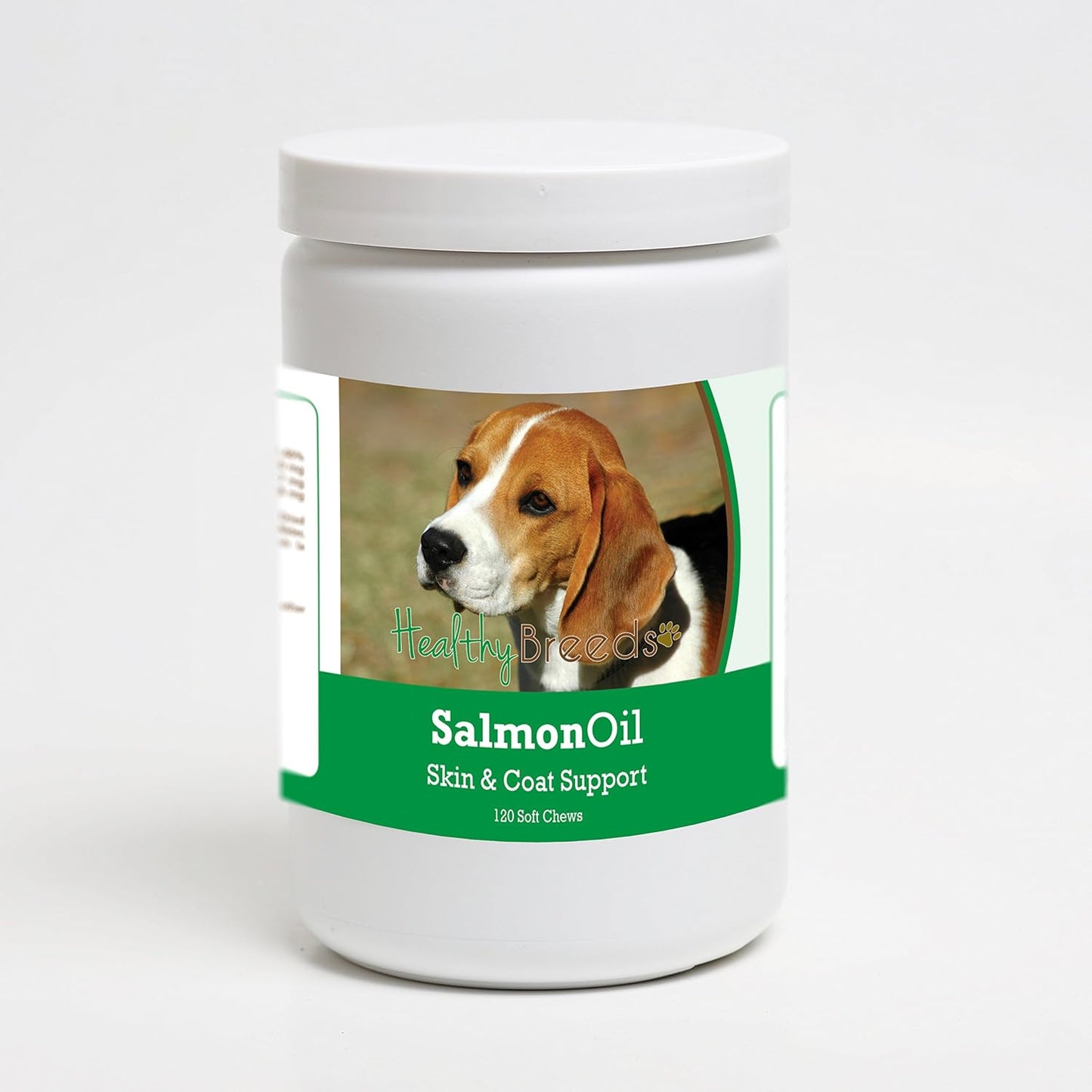 Healthy Breeds Beagle Salmon Oil Soft Chews 120 Count - görsel 1