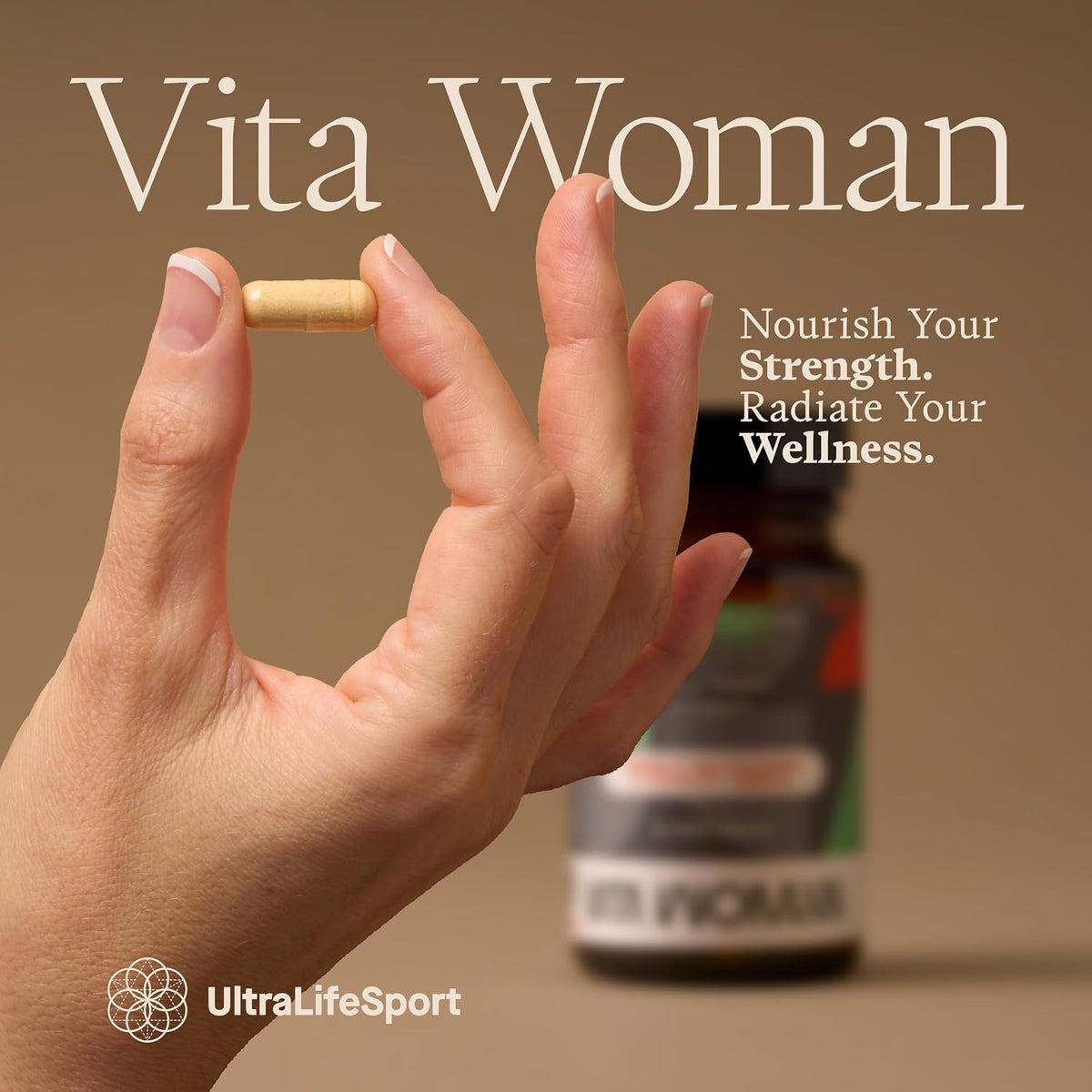 Ultra Life Sport - VITA Woman Premium Multivitamin for Women - 30 Capsules - görsel 8