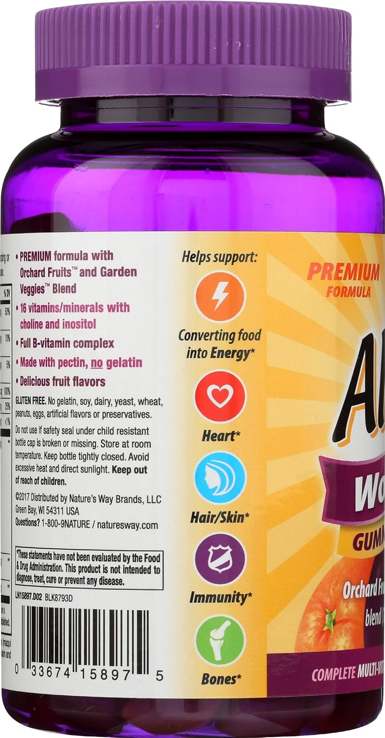 Nature's Way Alive! Women's Gummy Vitamins - 75 Count - görsel 5