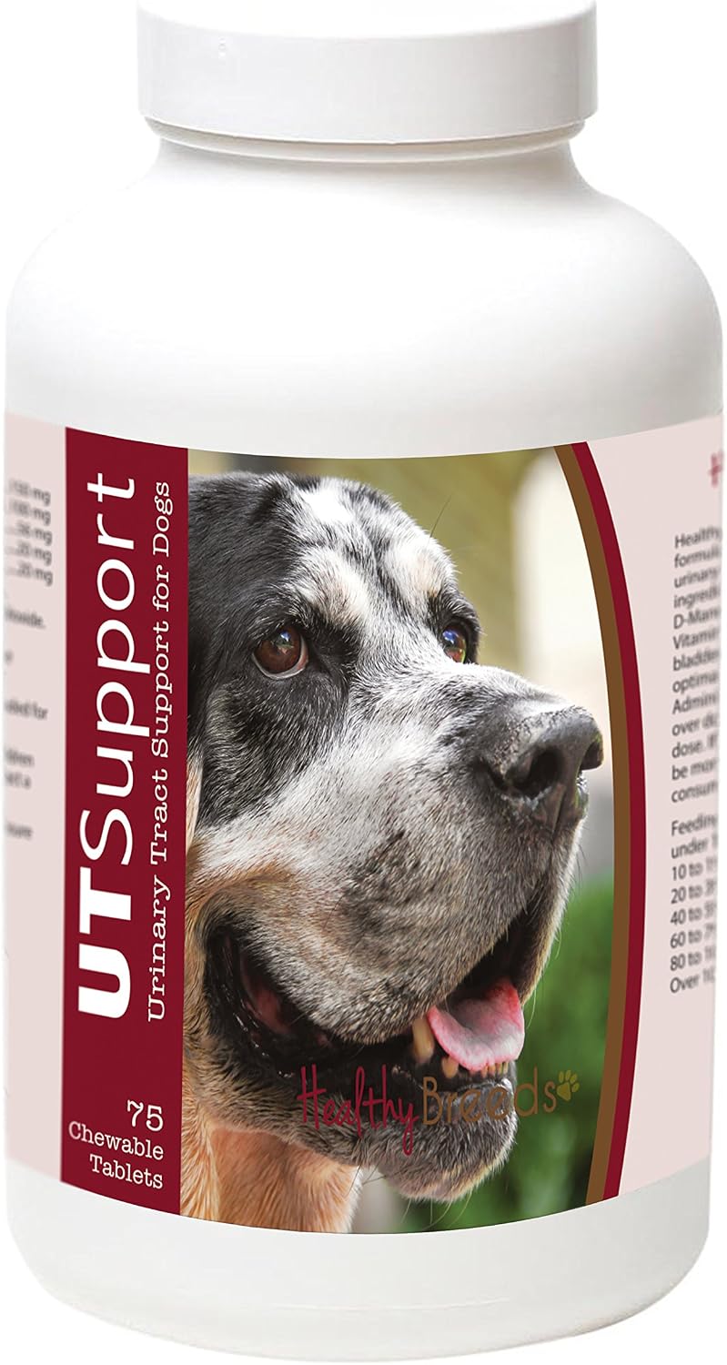 Healthy Breeds Bluetick Coonhound Cranberry Chewables - Urinary Tract Support for Dogs, 75 Count - görsel 1