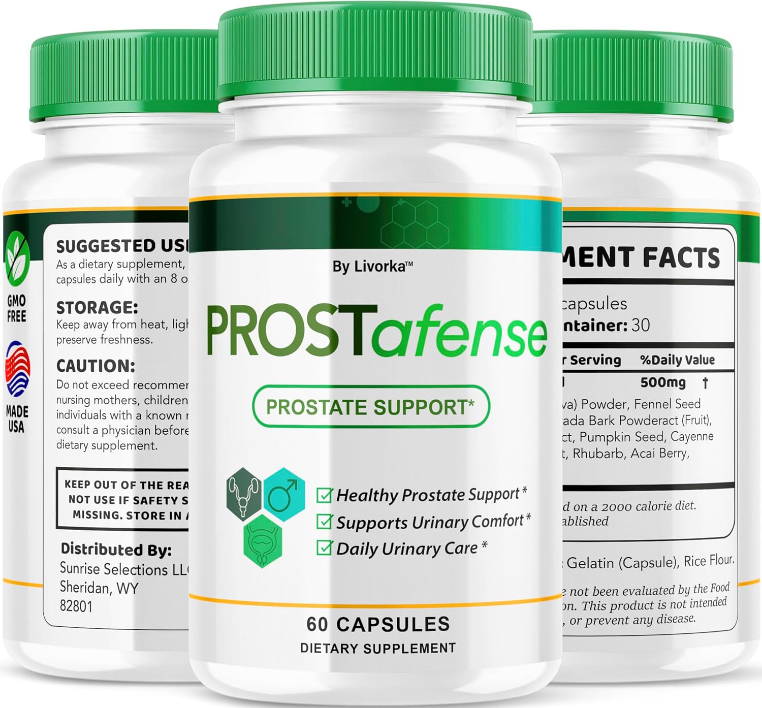 Prostafense Health Food Supplement for Men - 300 Capsules (5 Month Supply) - görsel 8