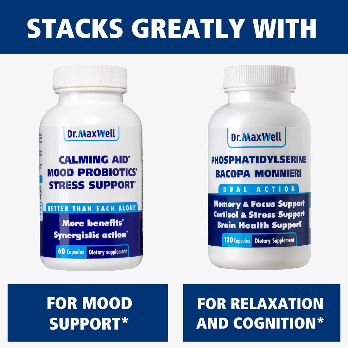 Dr. Maxwell Serotonin & Dopamine Support with Mucuna Pruriens and 5-HTP - 60 Capsules - görsel 6