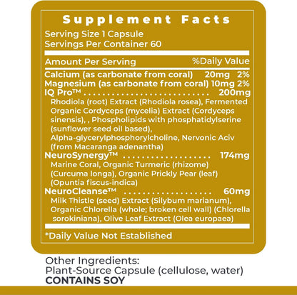 Premier Research Labs CereVen - Herbal Supplement with Rhodiola Rosea for Adaptogenic Support - 60 Vegetarian Capsules