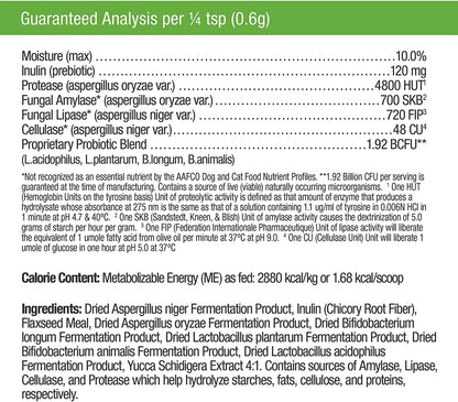 Only Natural Pet Complete Gut Health Complex – Probiotics & Digestive Enzyme Supplement for Dogs and Cats (99 g Powder)