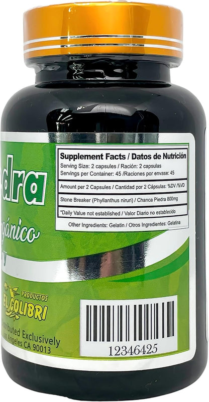 Chanca Piedra Stone Breaker, 100% Organic, 600 mg