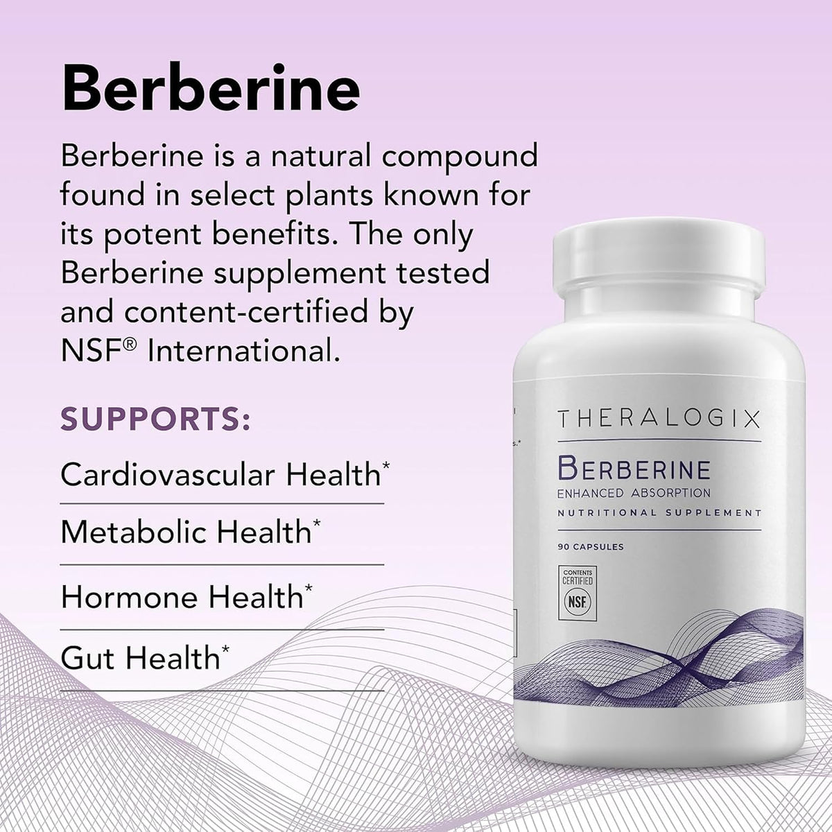 Theralogix Ovasitol Inositol Canister + Berberine Enhanced Absorption Bundle, 400g & 90 Capsules (Pack of 2) - görsel 6