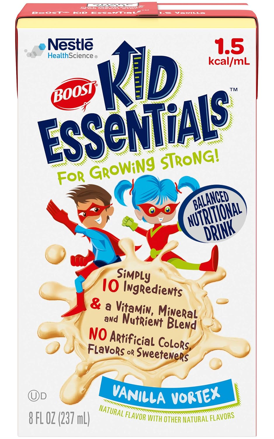 Boost Kid Essentials 1.5 Balanced Nutritional Drink (240ml, Pack of 6, Vanilla) - görsel 2