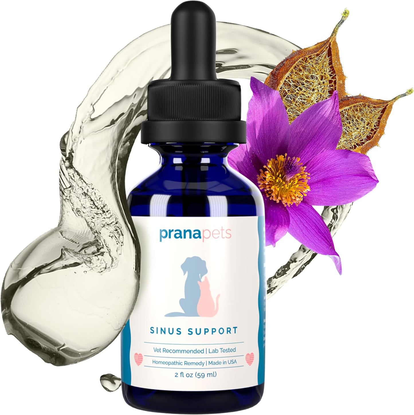 PranaPets Sinus Support Liquid Supplement for Pets - görsel 6