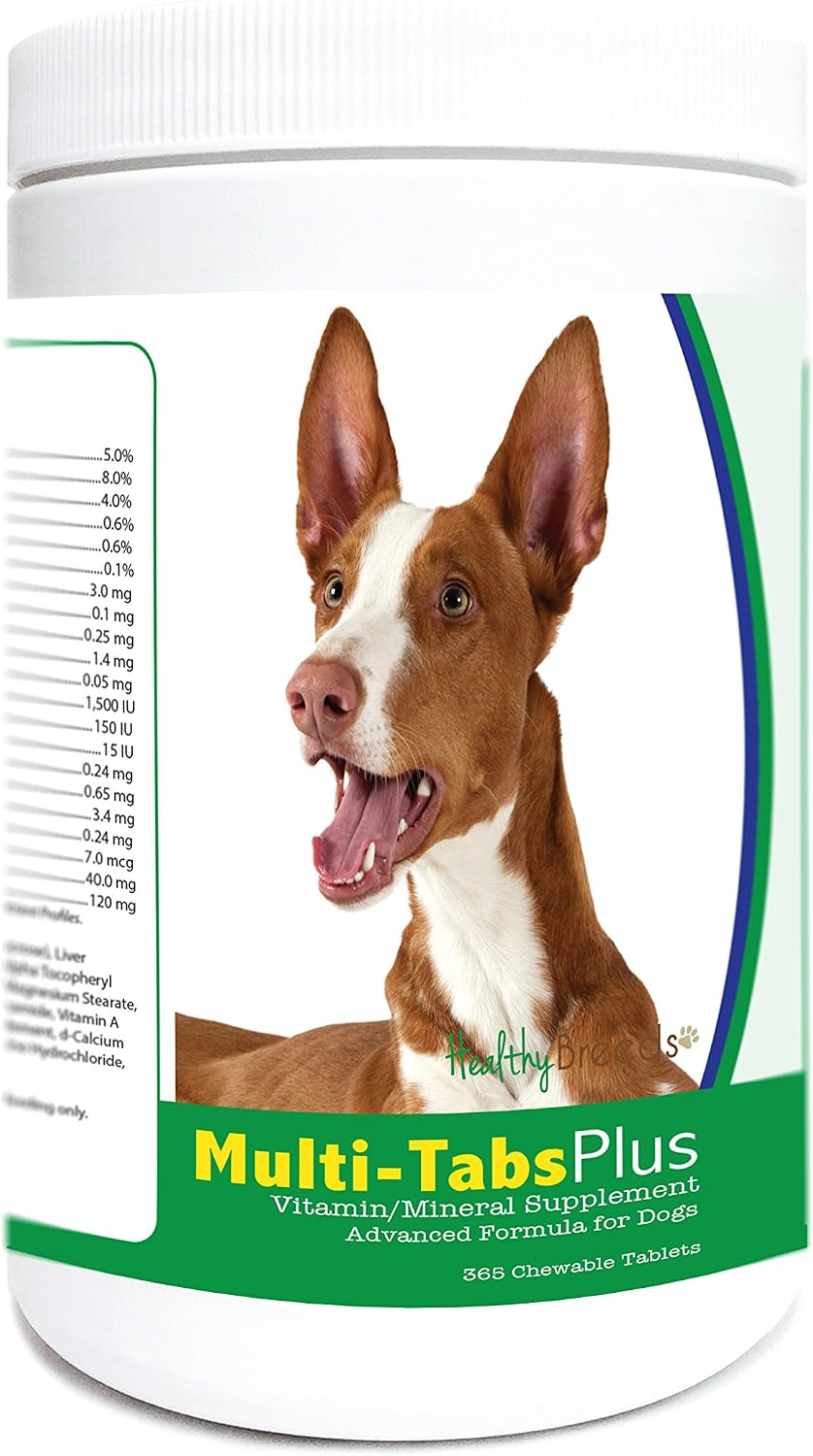 Healthy Breeds Ibizan Hound Multi-Tabs Plus Chewable Tablets 365 Count - görsel 1