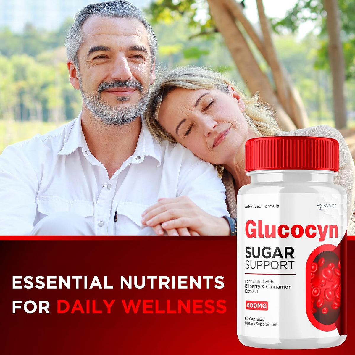 Glucocyn Capsules (2 Pack) - Official Glycogen Supplement with All Natural Ingredients - Max Strength Premium Vitamins for Women and Men (120 Capsules) - görsel 4