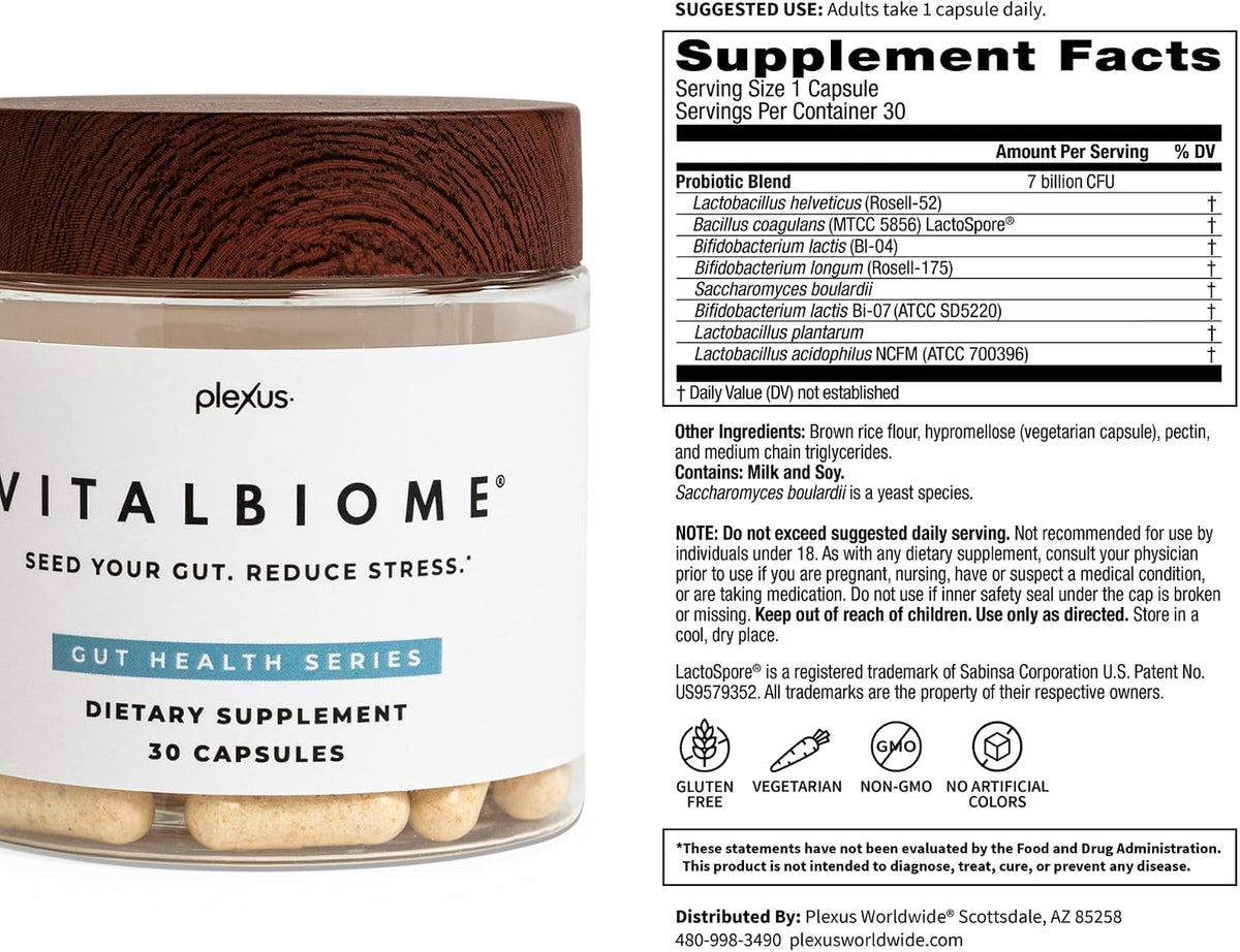 Plexus VitalBiome Prebiotic Supplement - görsel 6
