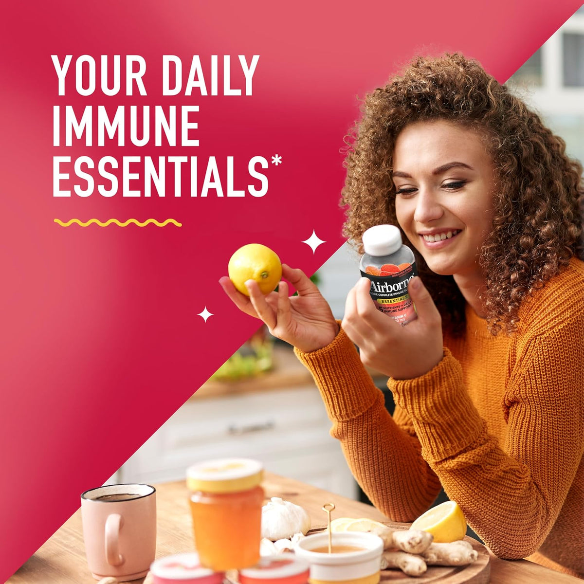Airborne Immune Essentials Gummies, Orchard Fruit, 132ct - görsel 5