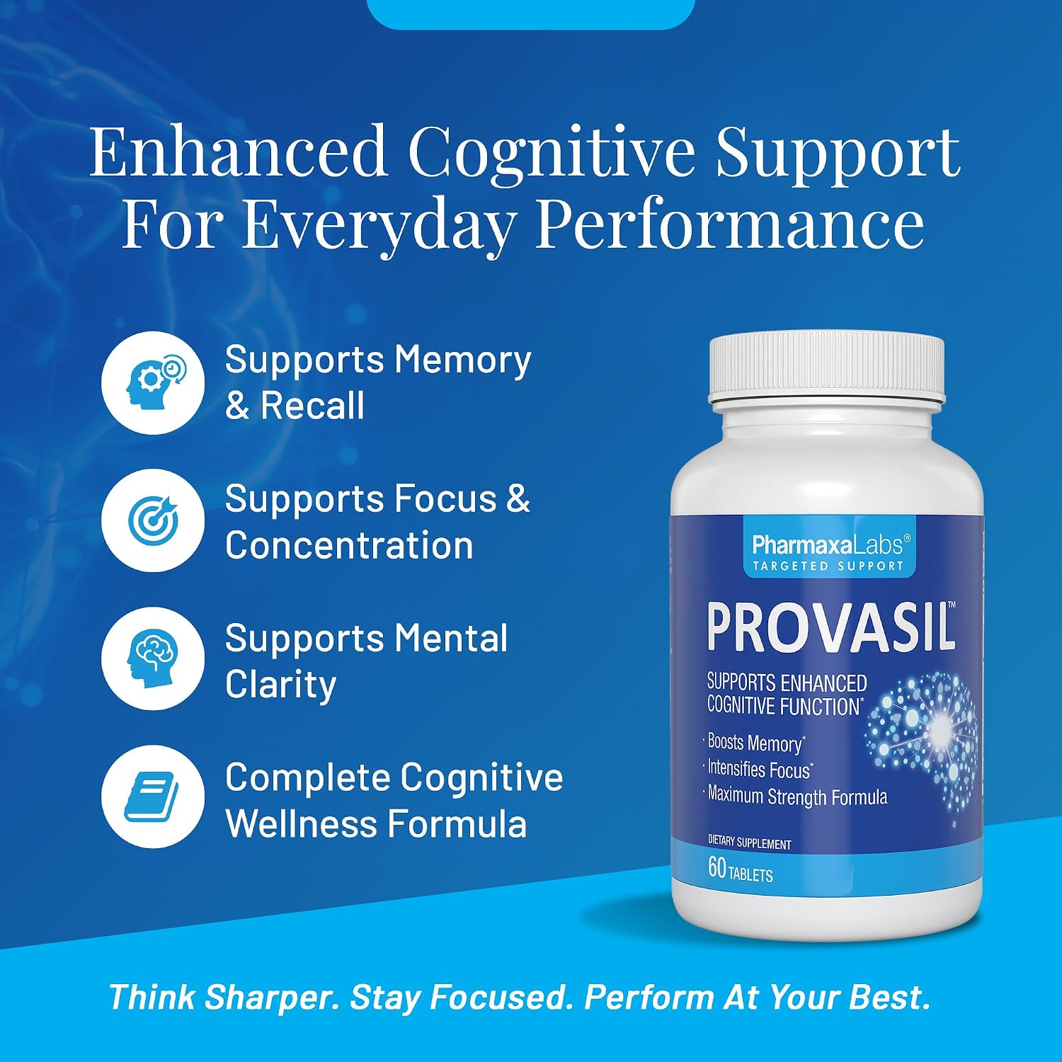 Provasil Maximum Strength Brain Supplement - 60 Tablets - görsel 2