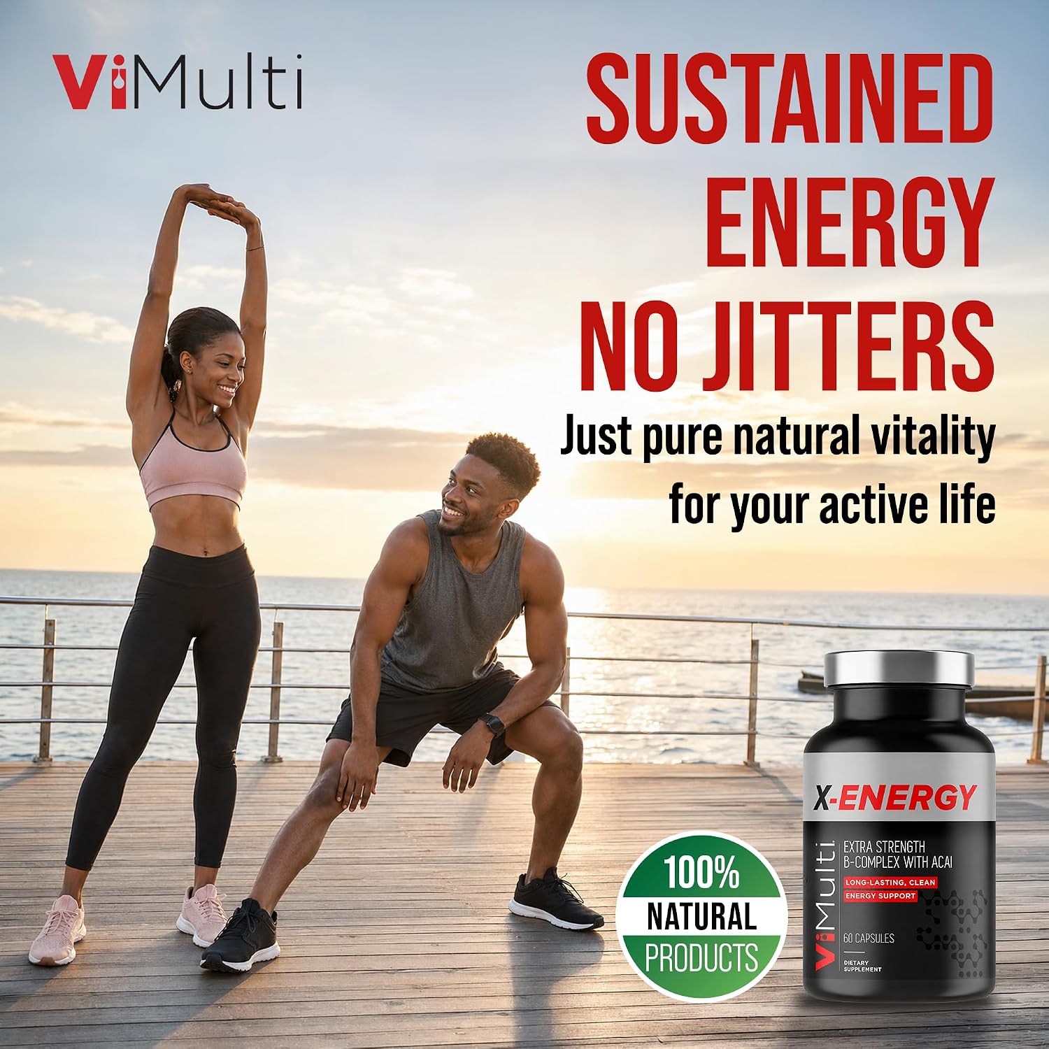 ViMulti X-Energy Vitamin B Complex Capsules - 60 Capsules - görsel 6