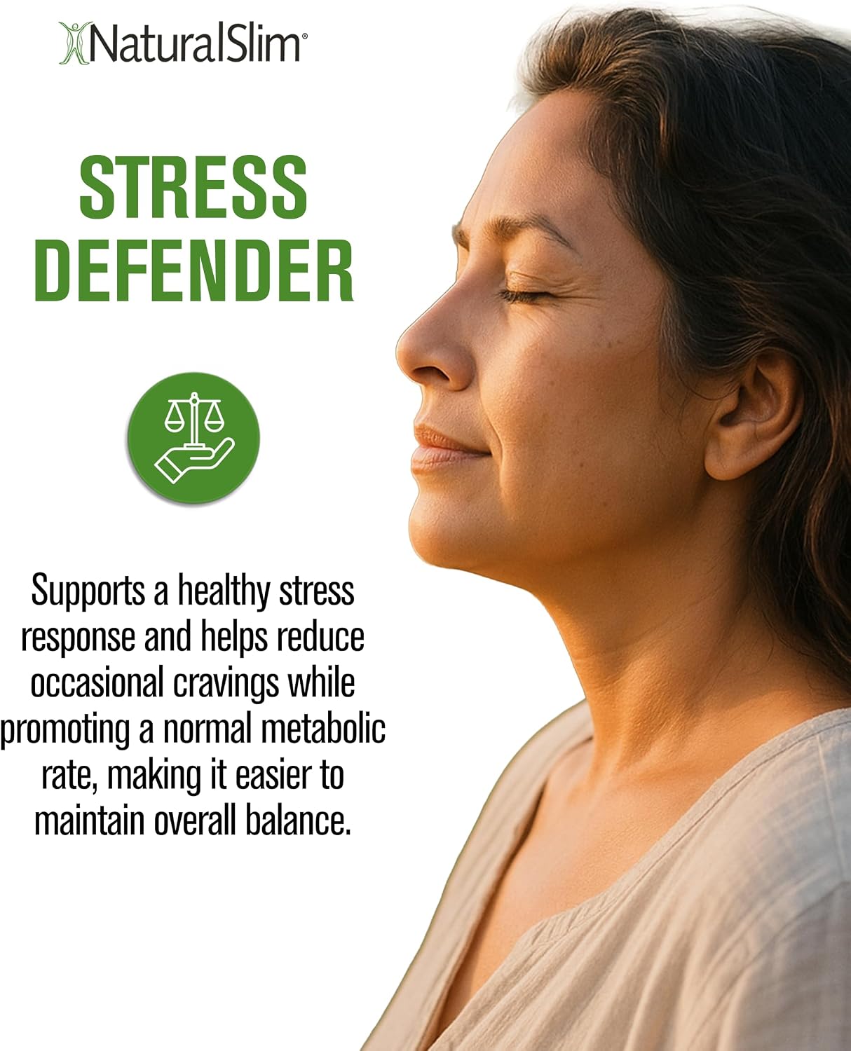 NaturalSlim Stress Defender – Cortisol Reducer & Stress Support with Vitamin B5 & L-Tyrosine (180 Vegetable Capsules) - görsel 6