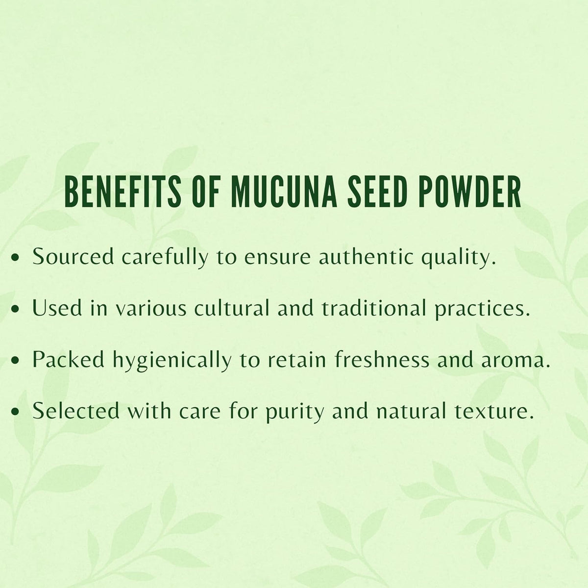 Ayurvedashree Mucuna Seed Powder (Kapikacchu/Kaunch Beej) - 200g - görsel 6