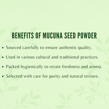 Ayurvedashree Mucuna Seed Powder (Kapikacchu/Kaunch Beej) - 200g