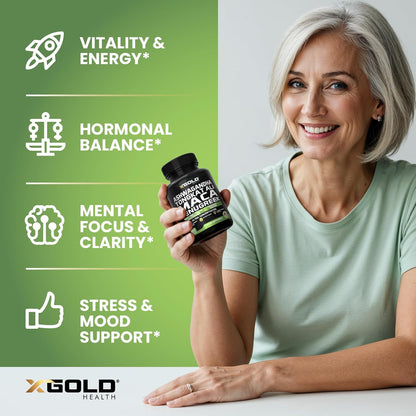 Ashwagandha 30:1 + Tongkat Ali 50:1 + Maca – Physical Performance: Tongkat Ali and Maca root may enhance – Image 4