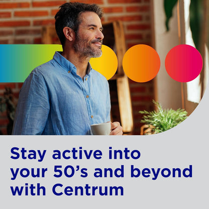 Centrum Minis Silver Multivitamin for Men 50 Plus, 280 Tablets