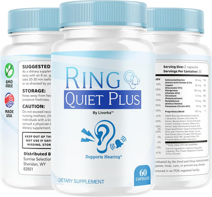 Ring Quiet Plus Capsules (300 Count, 5-Month Supply)