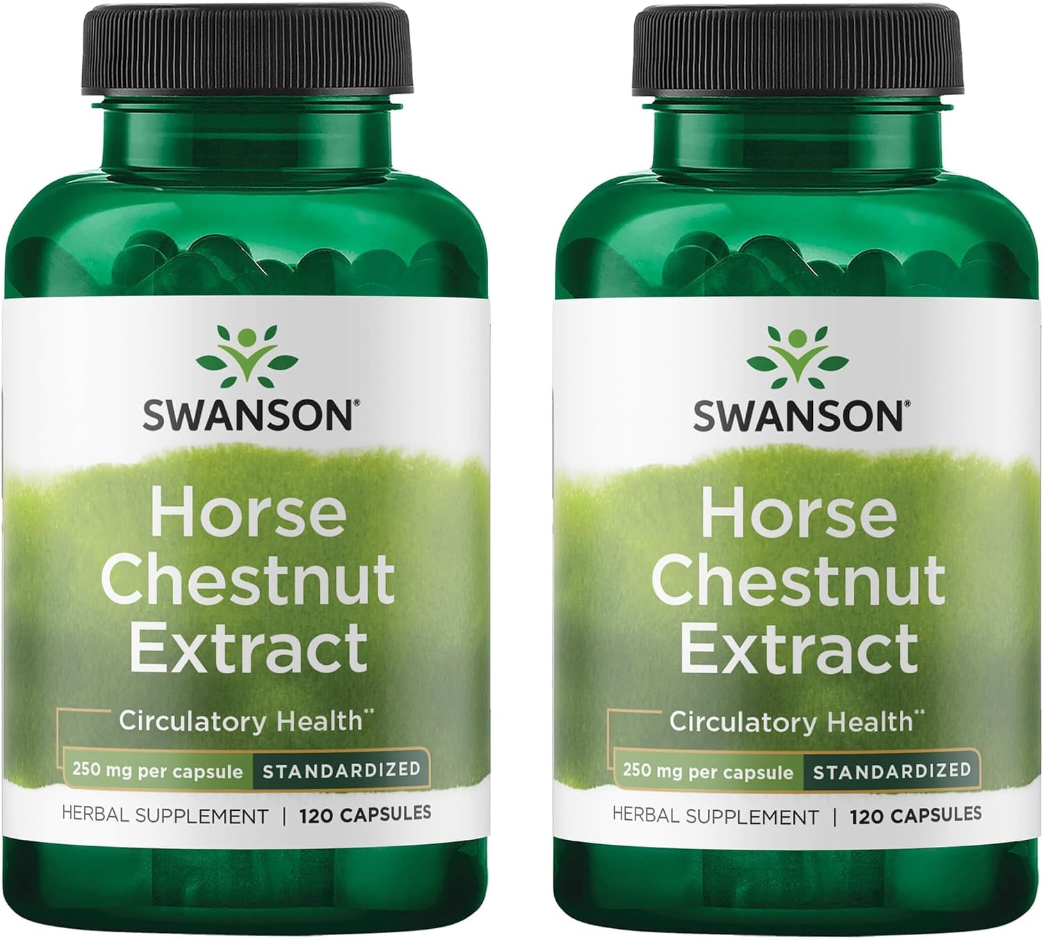 Swanson Horse Chestnut 22% Aescin (Standardised) 250 mg, 120 Capsules (4-Pack) - görsel 9