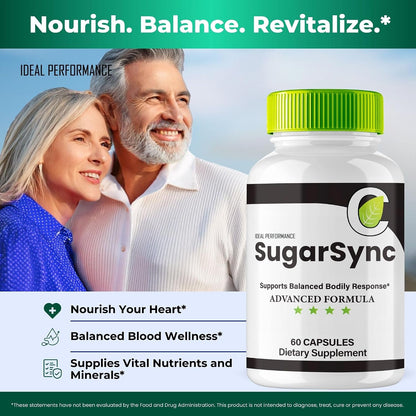 Sugar Sync Capsules, SugarSync Glyco Optimiser Supplement, Sugar Sync Joint Optimiser - Maximum Strength, Sugar Sync Gluco Cleanse Detox Advanced Formula, SugarSync Glycol Reviews (2 Pack)